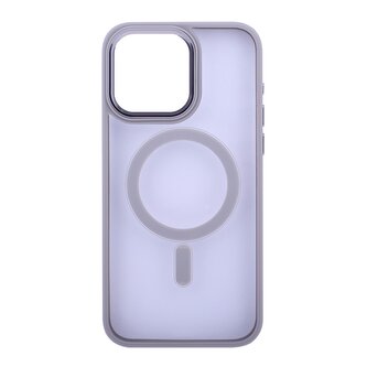 Pouzdro Iron Eye s podporou MagSafe iPhone 15 Pro - titanově šedá Pouzdro Iron Eye s podporou MagSafe iPhone 15 Pro - titanově šedá