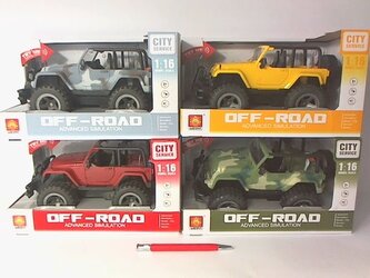 Jeep otwierane drzwi światło/dźwięk G084754