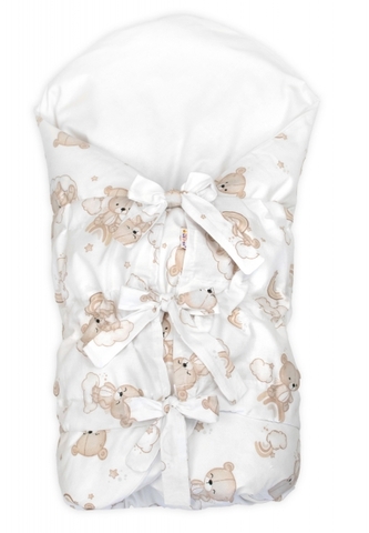 Náhradní povlak, potah bavlna na retro zavinovačku MAXI, 85x85cm - Malý Medvídek