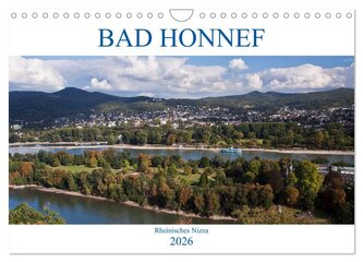Bad Honnef - Rheinisches Nizza (Wandkalender 2026 DIN A4 quer), CALVENDO Monatskalender