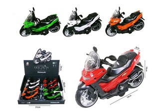 Skuter 14cm św/dźw 8szt/disp H13987 51865