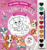 Cudne pieski. Malowanie farbkami