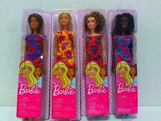 Barbie lalka w sukience GBK92 /6 Barbie lalka w sukience GBK92 /6
