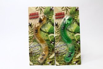 Robak-larwa miękki 24cm 2rodz 621225 61952