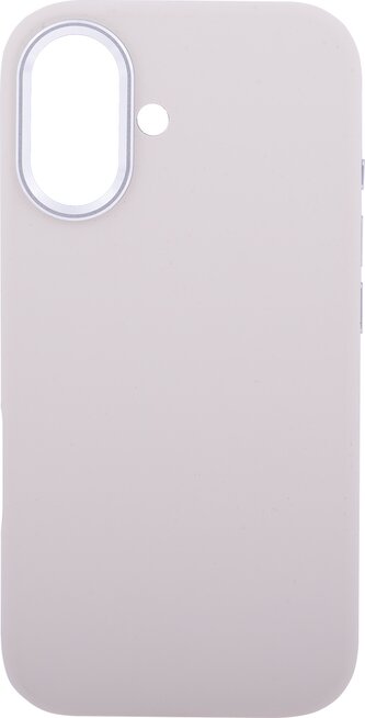Pouzdro Liquid Frame s podporou MagSafe iPhone 16 - krémové