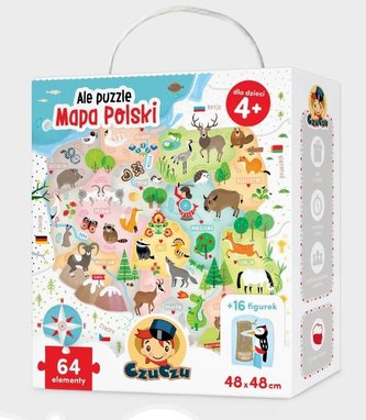 Ale puzzle mapa Polski