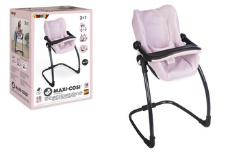 SMOBY Maxi Cosi krzesełko 3w1 różowe 240242 SMOBY Maxi Cosi krzesełko 3w1 różowe 240242
