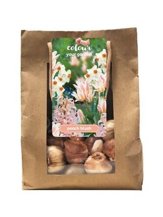 Taška - Color your garden - Peach blush (25 cibulí)