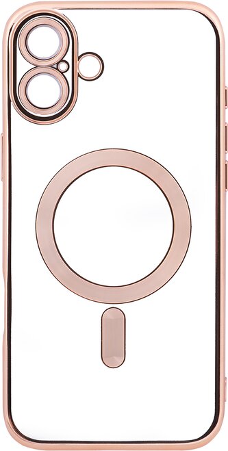 Pouzdro Magic Eye s podporou MagSafe iPhone 16 - zlaté Pouzdro Magic Eye s podporou MagSafe iPhone 16 - zlaté