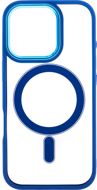 Pouzdro Iron Eye s podporou MagSafe iPhone 16 Pro - tmavě modré Pouzdro Iron Eye s podporou MagSafe iPhone 16 Pro - tmavě modré