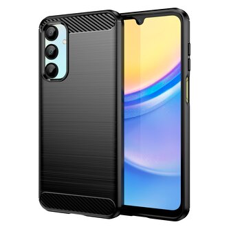 Pouzdro Carbon Samsung Galaxy A16 5G/4G - černé Pouzdro Carbon Samsung Galaxy A16 5G/4G - černé