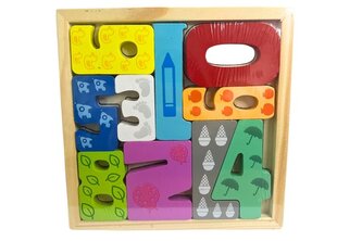Puzzle drewniane cyferki 223 06867 Puzzle drewniane cyferki 223 06867
