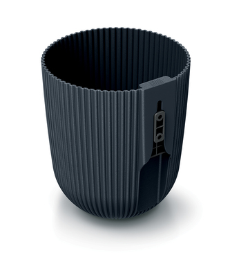 Květináč MILLY WALL 14,6 cm - barva: antracit
