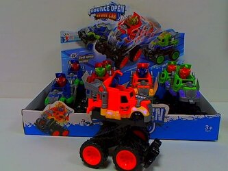 Autko bump_open 14cm 8szt/disp H12721 25545