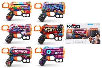 ZURU X-SHOT Skins Menace wyrzutnia 36515