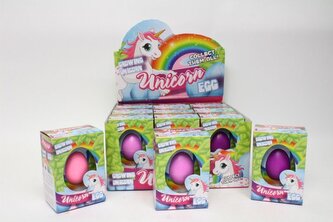 Jajo jednorożec 6cm 12szt/disp 621336 70190