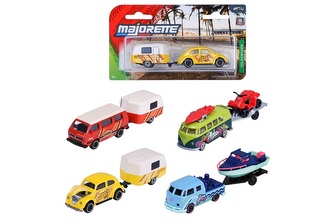 Majorette VW z przyczepą 4wz 410-2000