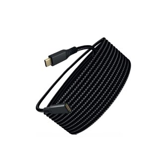 Prodlužovací kabel USB-C x USB-C 2m - černý Prodlužovací kabel USB-C x USB-C 2m - černý