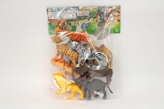 Zwierzęta dzikie 10 szt/worek 612-10 10376