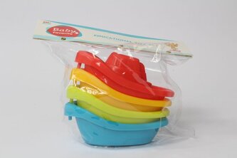 Łódka 4szt zabawka do wody 619-5 07475