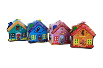 Skarbonka metalowa domek 01226 12260