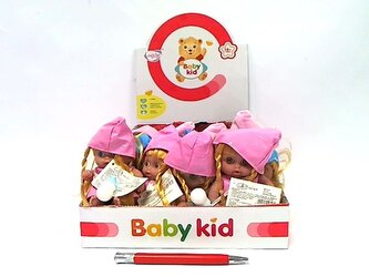 Mini laleczki w czap.z dźw 13cm HLY11 23480