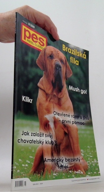 Pes přítel člověka 8/2009 Brazilská fila