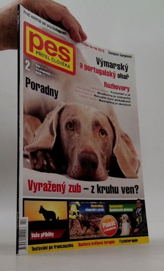 Pes přítel člověka 2/2013 Výmarský ohař
