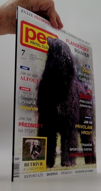 Pes přítel člověka 7/2017 Flanderský bouvier