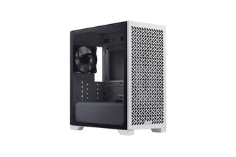 Cooler Master case Elite 302 White Lite, Průhledná bočnice, mATX, 1x 120mm Fan, bílá