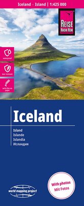 Reise Know-How Landkarte Island / Iceland (1:425.000)
