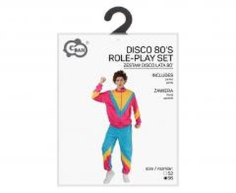 Strój dla mężczyzn Disco Lata 80 rozm. 56