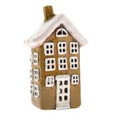 Keramický svícen - domek 20 cm, 12/24