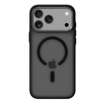 Pouzdro Matte Frame s podporou MagSafe iPhone 17 Pro Max - černé Pouzdro Matte Frame s podporou MagSafe iPhone 17 Pro Max - černé