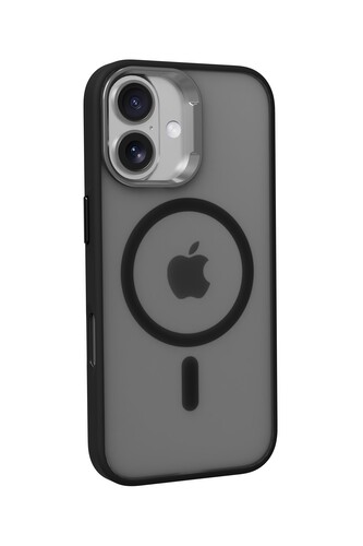 Pouzdro Matte Frame s podporou MagSafe iPhone 17 - černé Pouzdro Matte Frame s podporou MagSafe iPhone 17 - černé