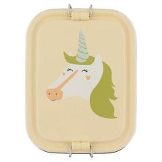 Lunch Box stalowy mały Jednorożec