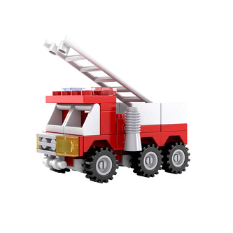 Kompatibilní stavebnice BLOXO hasiči auto 53 ks