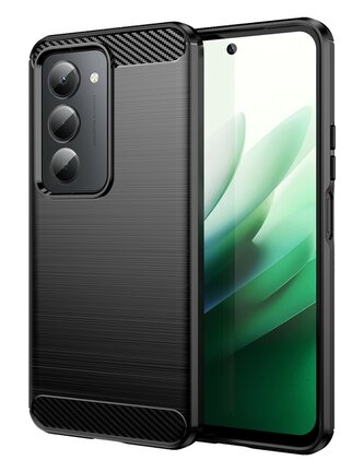Pouzdro Carbon Xiaomi Redmi 15 5G - černé Pouzdro Carbon Xiaomi Redmi 15 5G - černé