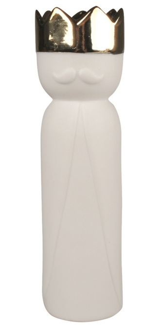 Svícen porcelánový z kolekce Tří králů 5,5 x 21 x 5,5 cm Svícen porcelánový z kolekce Tří králů 5,5 x 21 x 5,5 cm