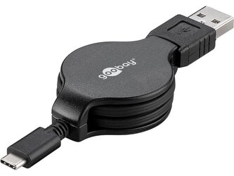 Kabel GOOBAY 45743 USB/USB-C 1m Black