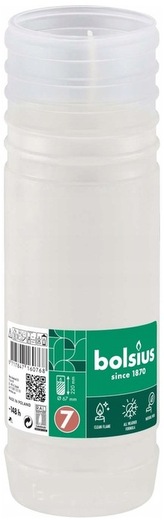 Wkład znicza parafinowy 148h, 67 x 220 mm RP7, Bolsius