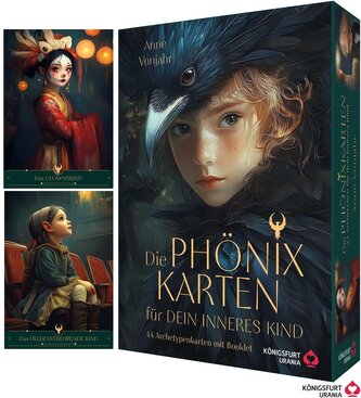 Die Phönixkarten für dein Inneres Kind - 44 Archetypenkarten und 192-seitiges farbiges Booklet