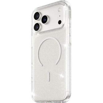 PanzerGlass® CARE Star Lit kryt s MagSafe Apple iPhone 17 Pro Max třpytivý/bílý