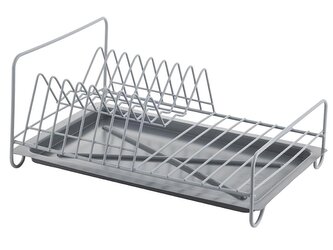 SUŠIČKA NA JEDNO NÁDOBÍ 35 S PODSTAVCEM STŘÍBRNÁ -MET