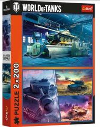 Puzzle 2x200 Pancerna misja TREFL