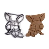 Pohádkový králíček, nejmenší králičí kamarád 3 vykrajovátko/formička