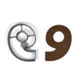 Číslo 9 (11cm) vykrajovátko/formička