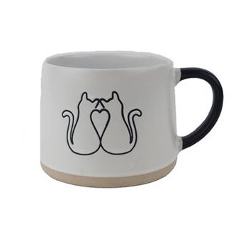 Keramický hrnek kočky X7650