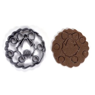 Vánoční věnec vykrajovátko/formička