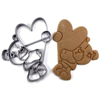 Medvídek se srdíčkem vykrajovátko/formička